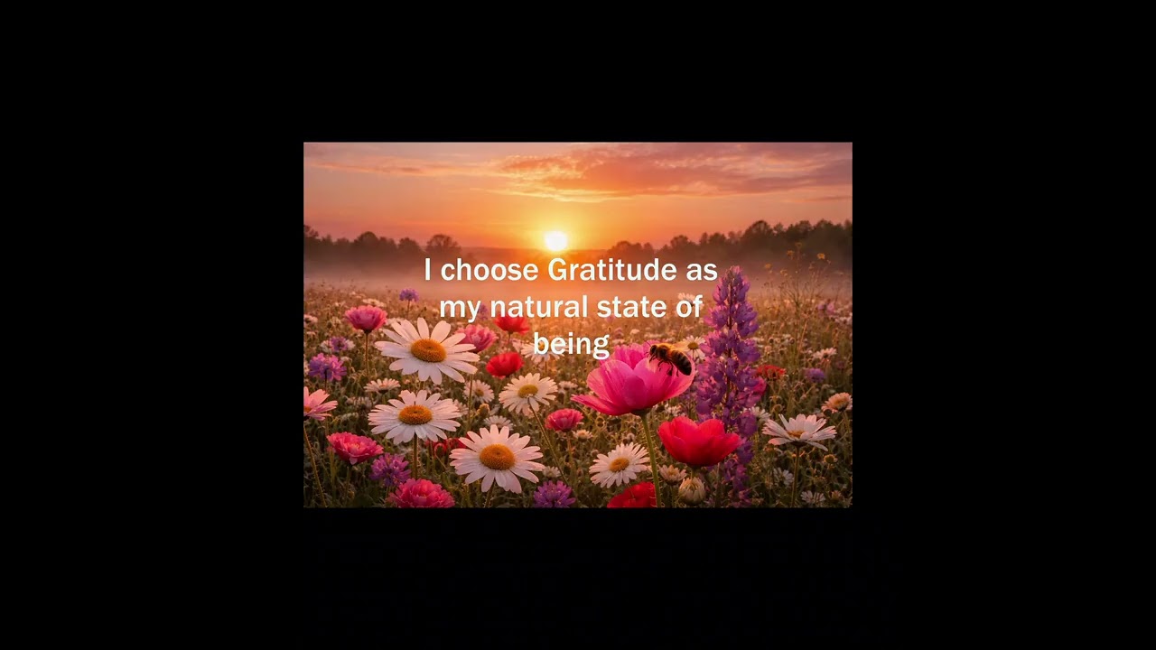 Morning Gratitude Meditation