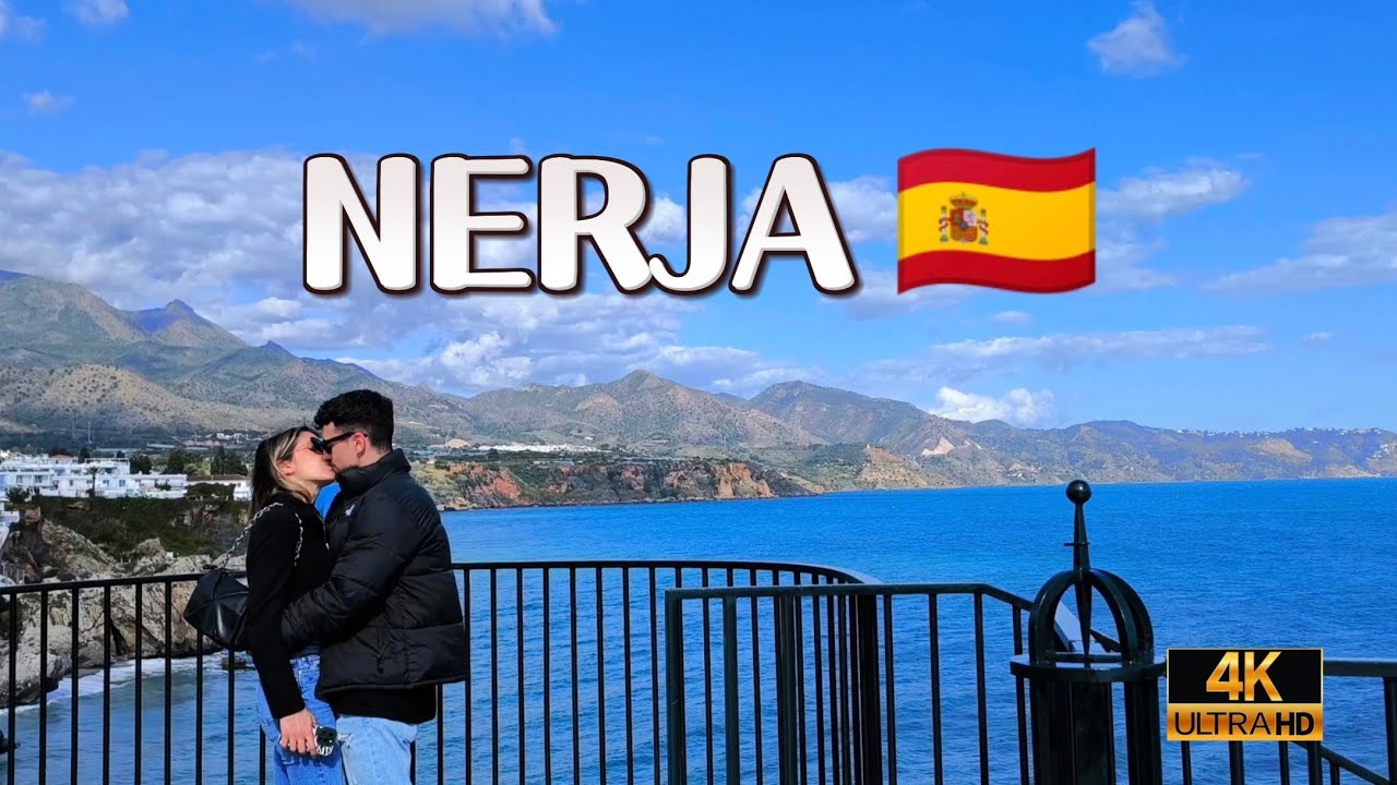 🔥 Paso a paso visita NERJA 🇪🇸 COSTA DEL SOL 💎 Final: Balcón de Europa 💎no perder 🎥 4K