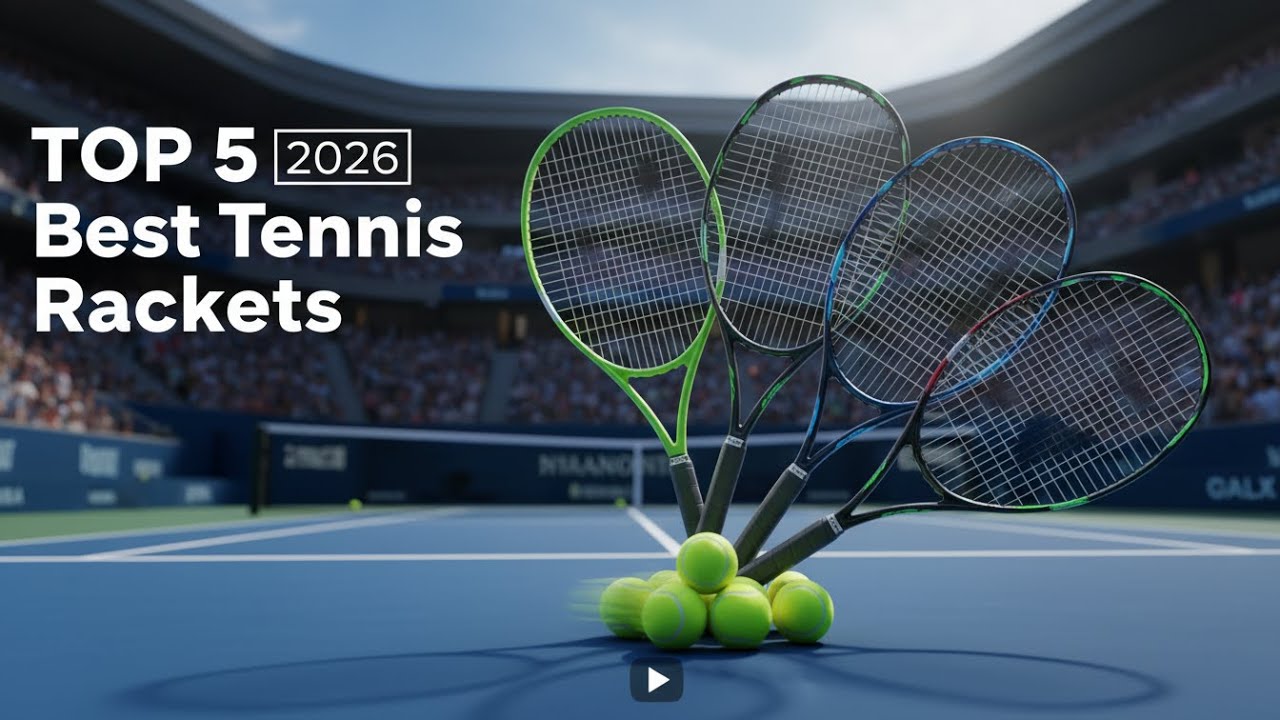 Top 5 Best Tennis Rackets of 2026 (Beginner to Pro Guide)
