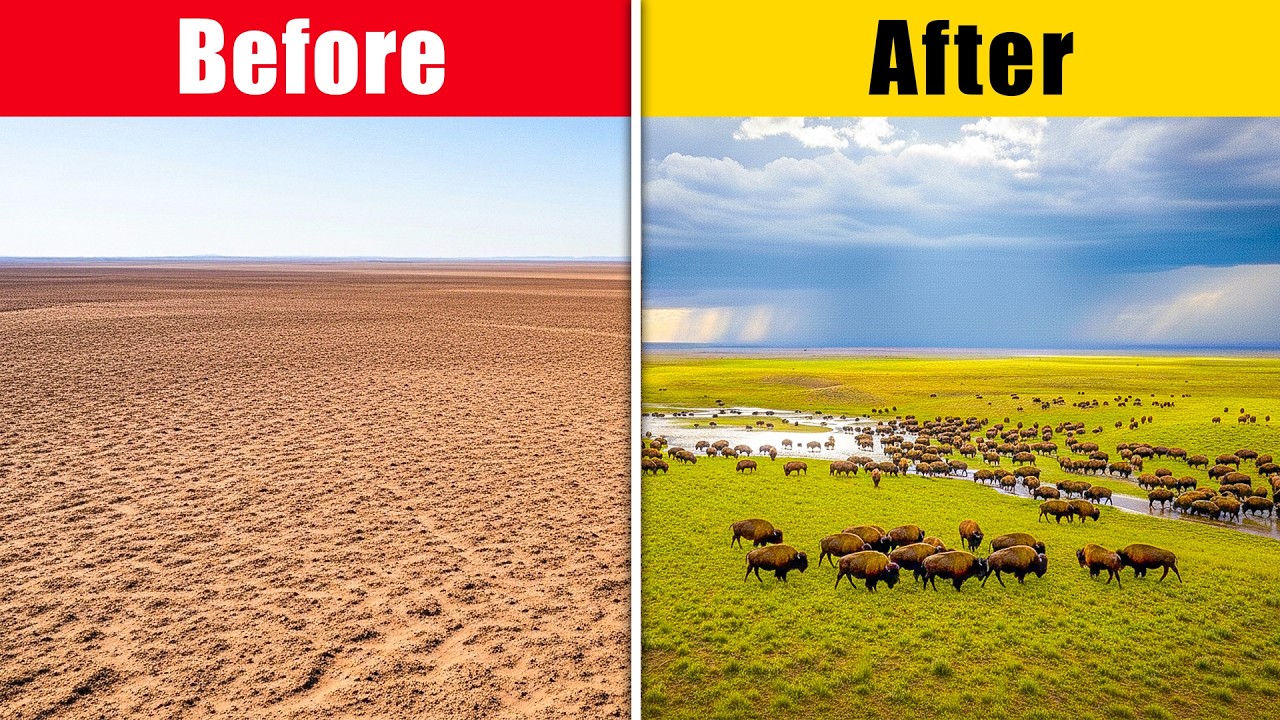 How the U.S. Brought Back Bison to Heal Dying Grasslands — A 10-Year Ecological Study