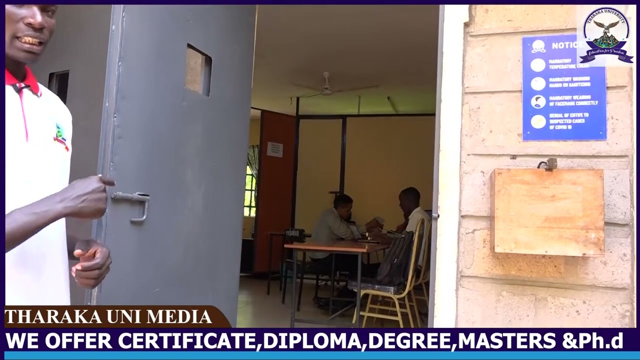 THARAKA UNIVERSITY CAMPUS TOUR