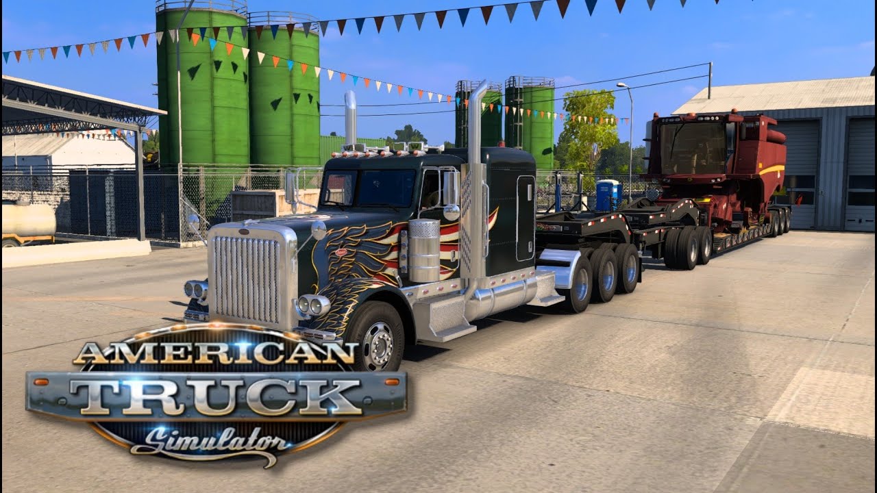 I've got a brand new Combine Harvester.... - Peterbuilt 389 | ATS