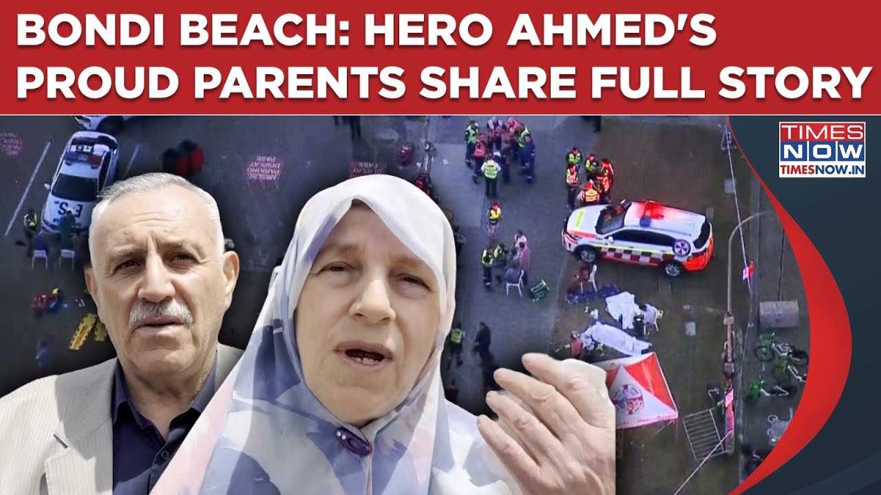 Bondi Beach Shooting: Hero Ahmed's Proud Parents Share Full Story | Watch Australian Tale Of Bravery