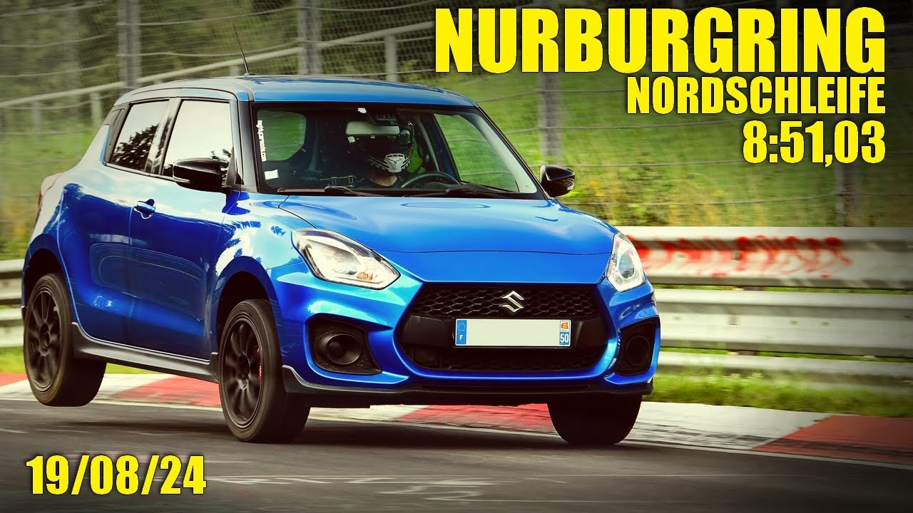 Swift Sport (ZC33S) - Nurburgring Nordschleife BTG (19/08/2024)  - 8:51,03 -