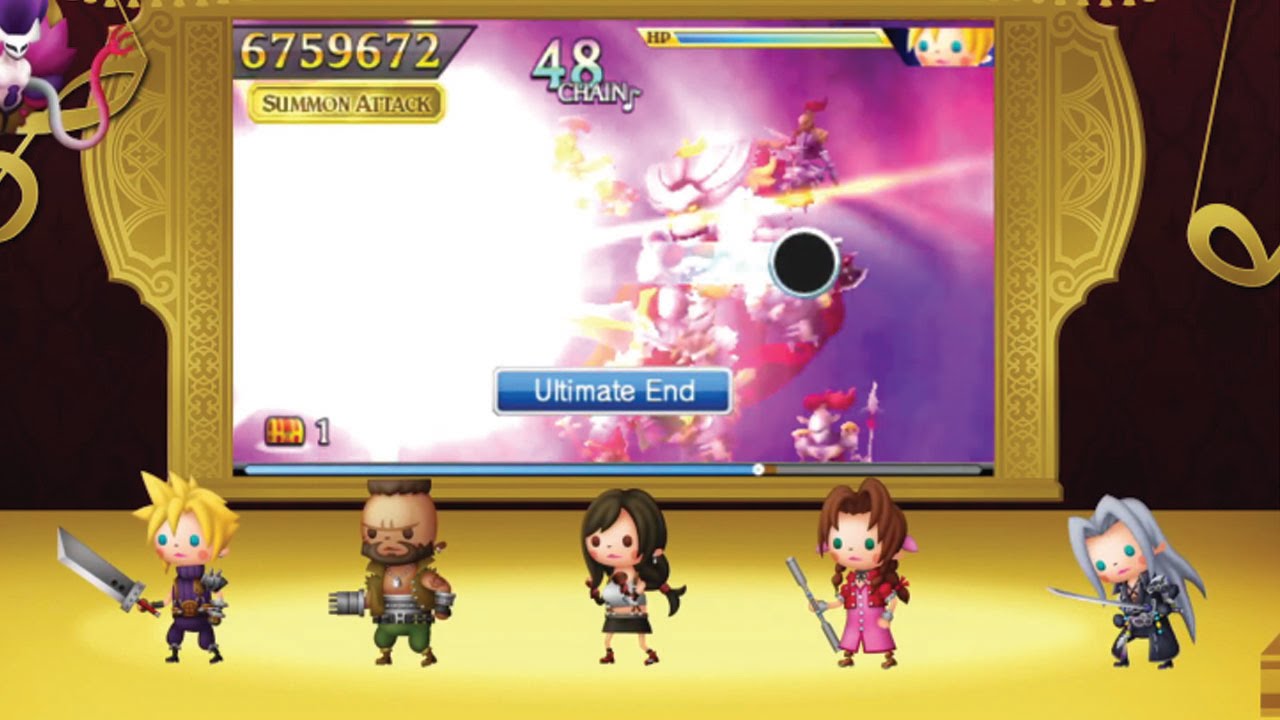 Theatrhythm Final Fantasy Curtain Call - FFVII Musical Legacy Trailer