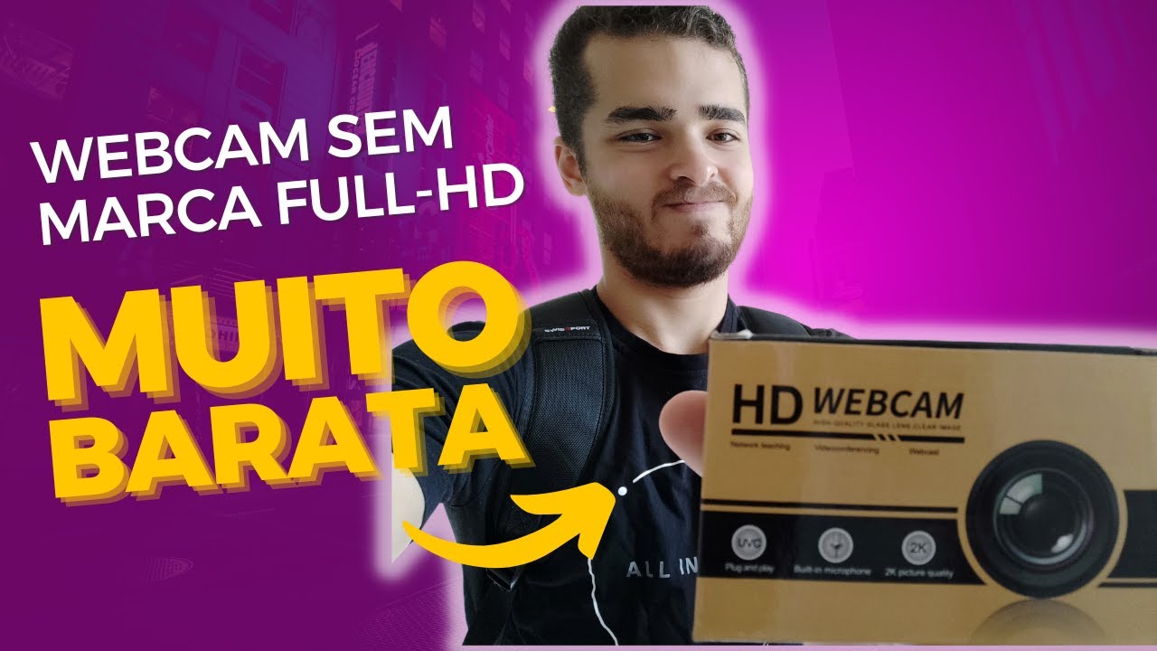 WEBCAM BOA, BARATA E SEM MARCA!!
