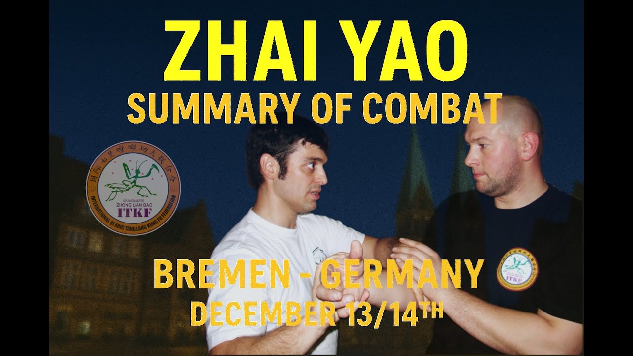 Zhai Yao Essence of Combat in Seven-Star Mantis | Claudio Fabbricatore – Bremen Seminars 2025