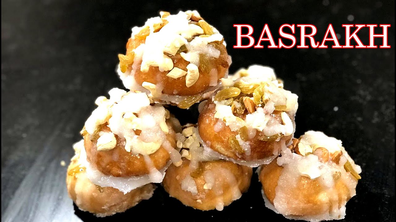 BASRAKH || Kashmiri Sweet Basrakh | How to make Basrakh at Home | Most famous Sweet Snack of Kashmir