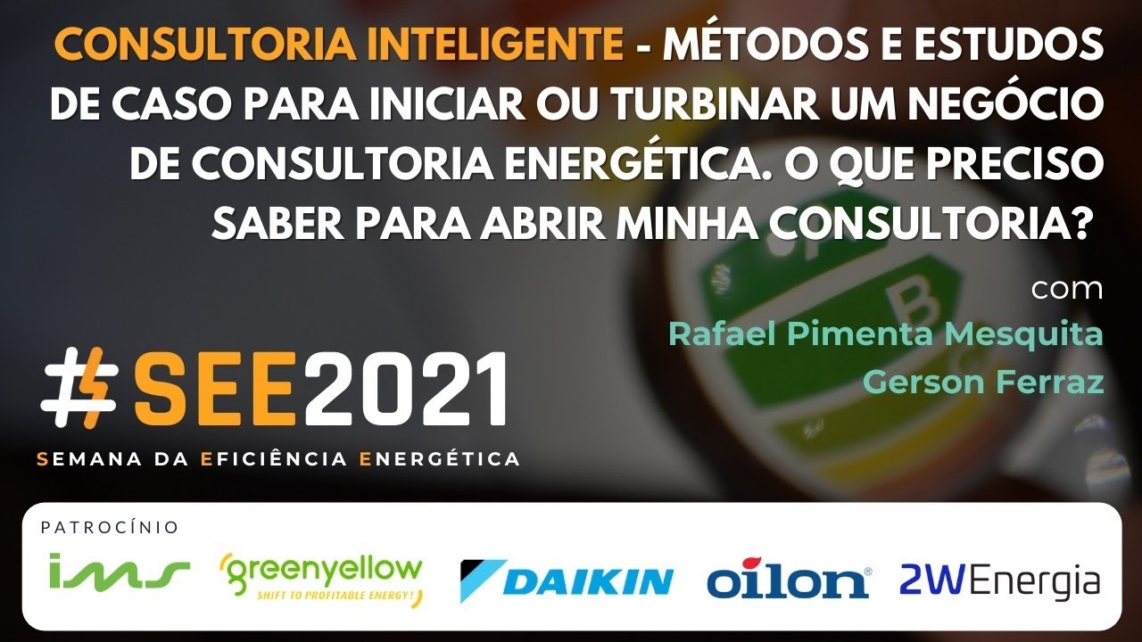 Consultoria Inteligente - Como iniciar ou turbinar um negócio de consultoria energética