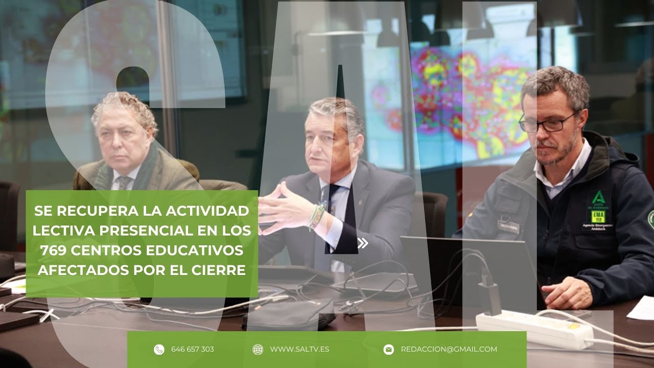 Se recupera la actividad lectiva presencial en los 769 centros educativos afectados por el cierre