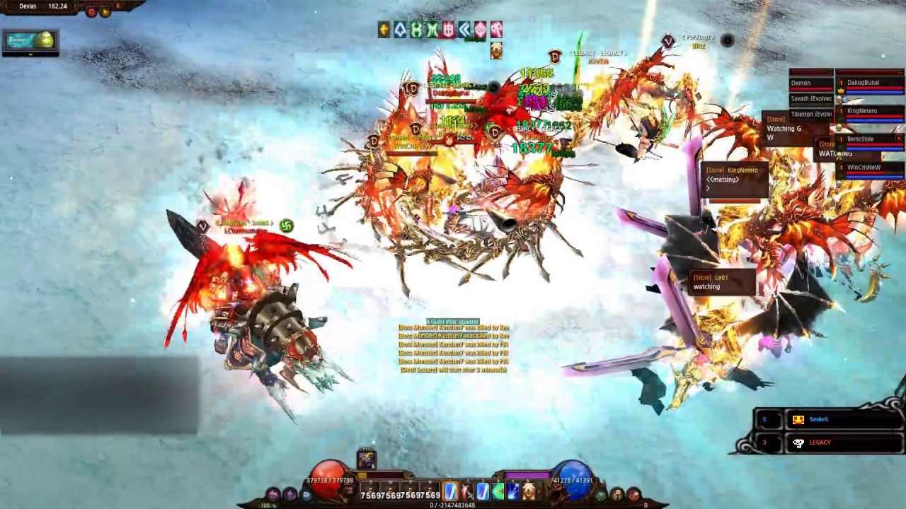 Global MU Online SmileS vs LEGACY