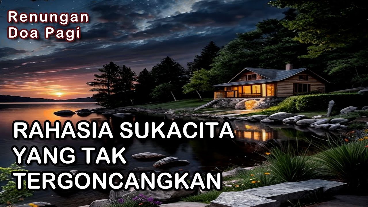 RAHASIA SUKACITA yang TAK TERGONCANGKAN - Saat Teduh Renungan Harian 30/01/26, Kornelius Nugroho