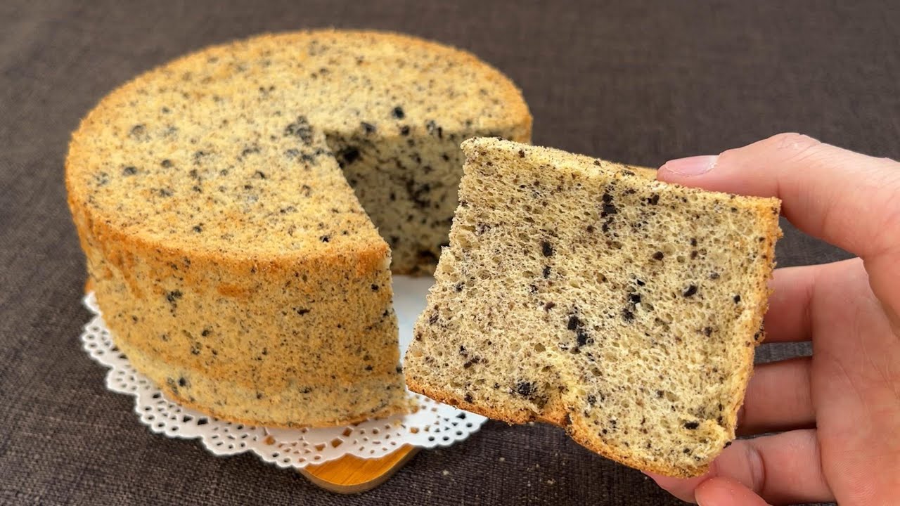 Oreo Chiffon Cake ｜奧利奧戚風