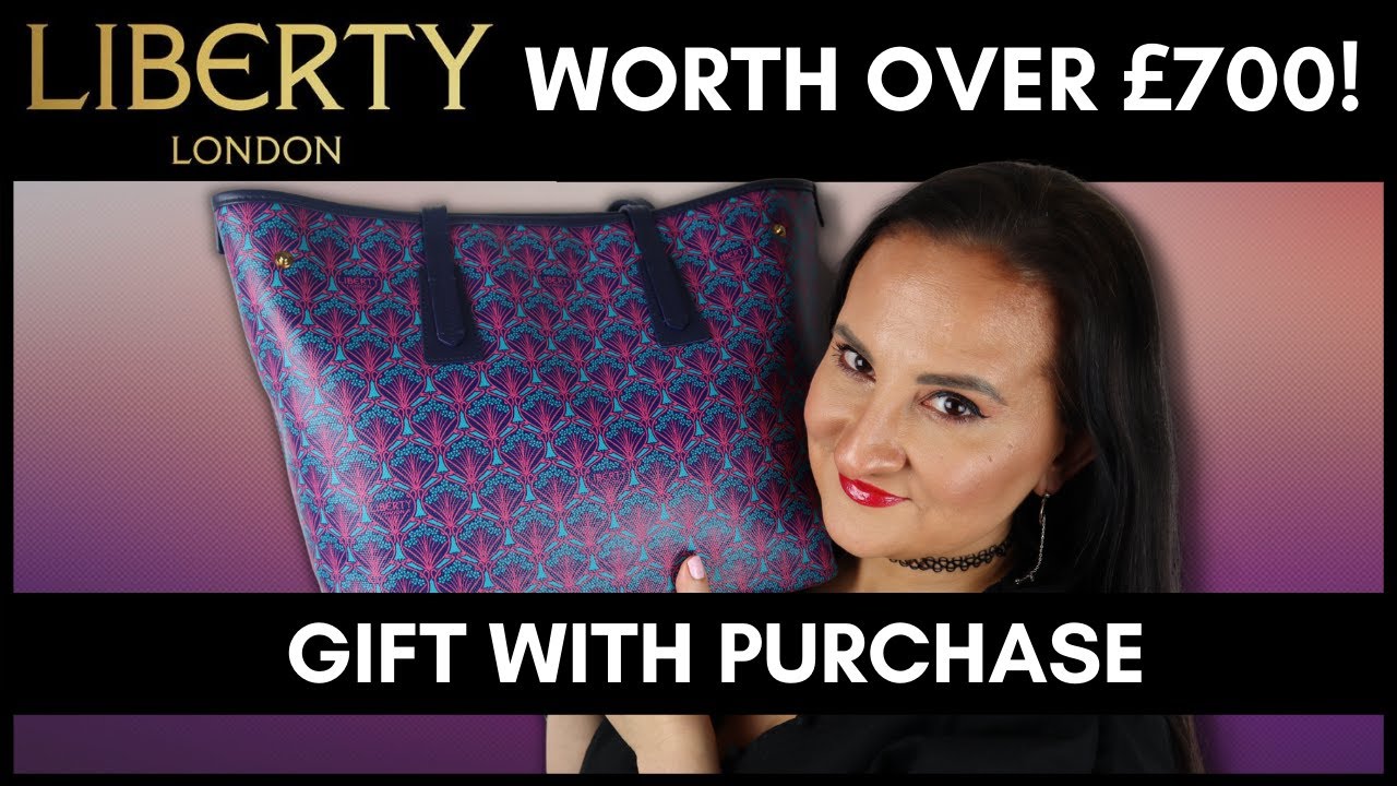 LIBERTY LONDON GIFT WITH PURCHASE WORTH OVER £700!