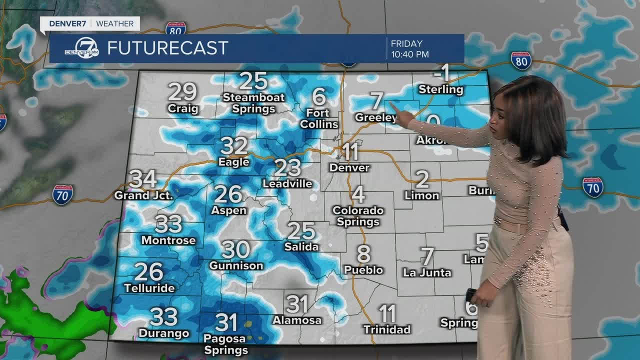 From calm to cold: Bracing for drop in temperatures and light snow Friday