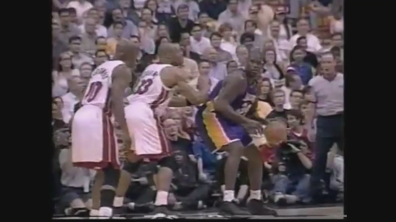 NBA Duels: Shaquille O'Neal 28 Pts Vs. Alonzo Mourning 33 Pts, 99-00.
