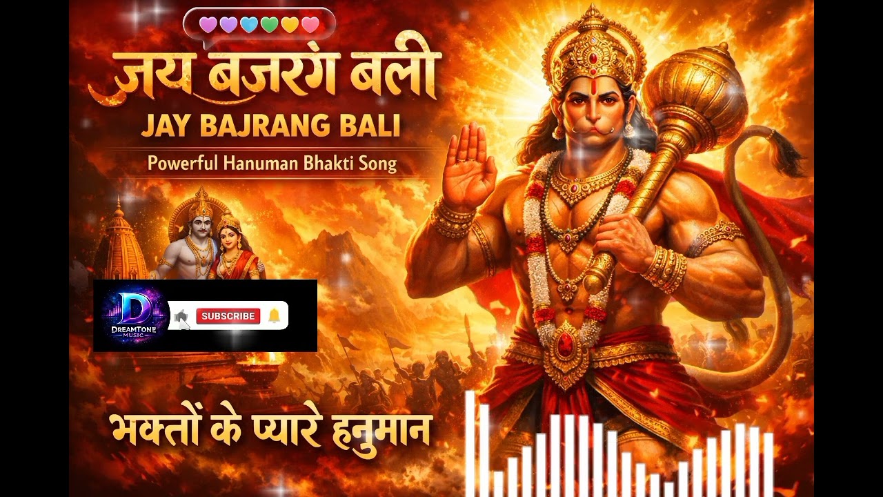 🔥Jay Bajrang Bali Bhajan 🔥 Powerful Hanuman Bhakti Song 2026