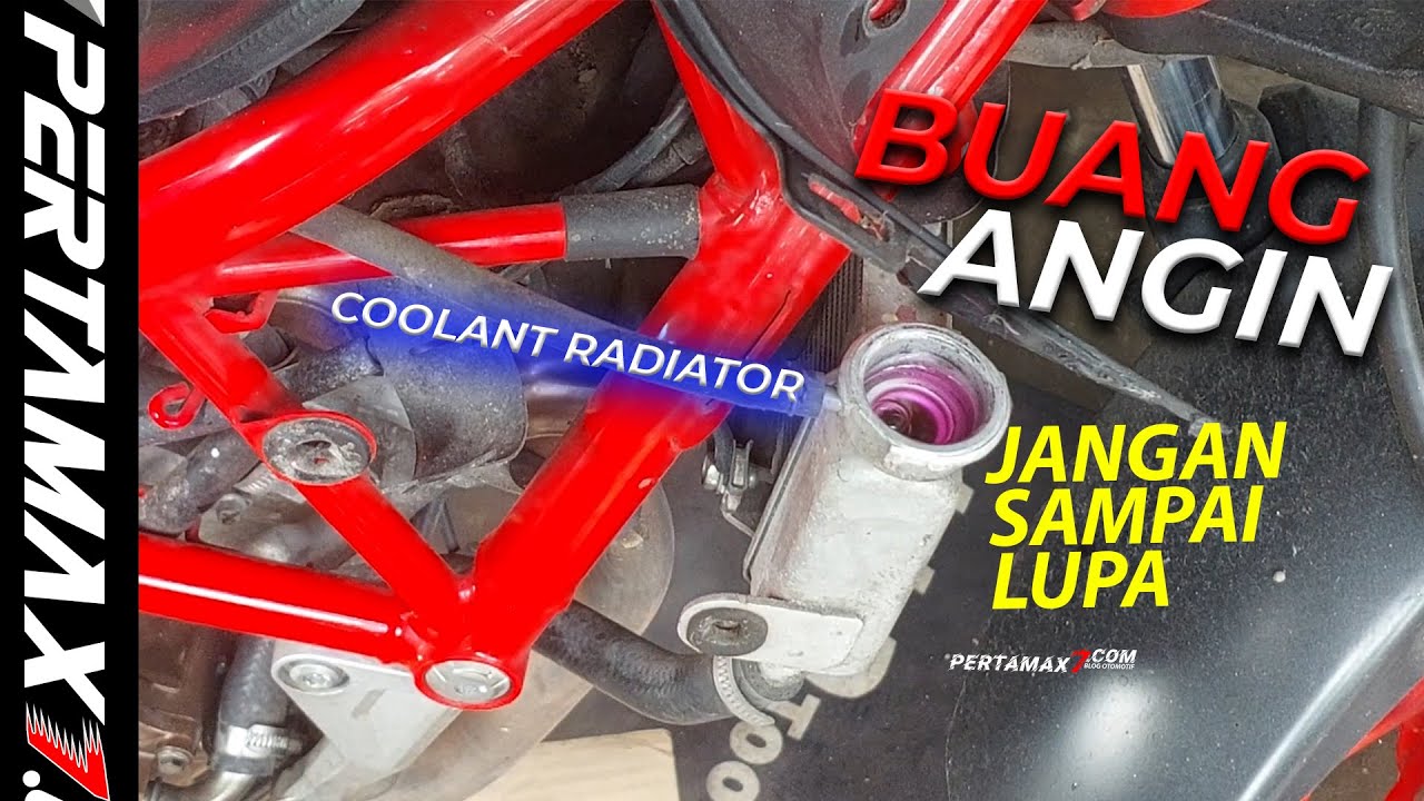 CARA Buang Angin Radiator Honda CB150R Streetfire Coolant Air Bleeding CB150X CBR150R #coolant
