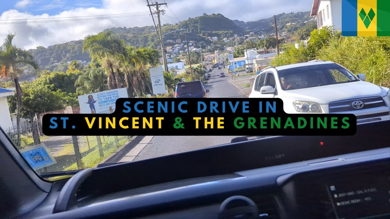 Scenic drive Airport to Arnos Vale | Saint Vincent and the Grenadines 🇻🇨