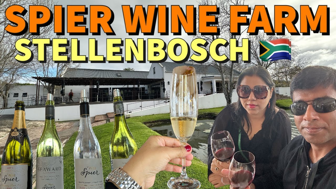 Spier Wine Farm, Stellenbosch 🇿🇦 | Tasting the Best South African Wines | Western Cape