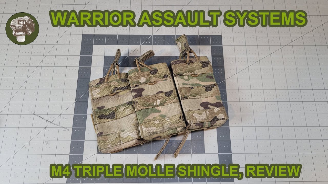 Warrior Assault Systems (WAS)  M4 Triple Magazine Shingle, Review