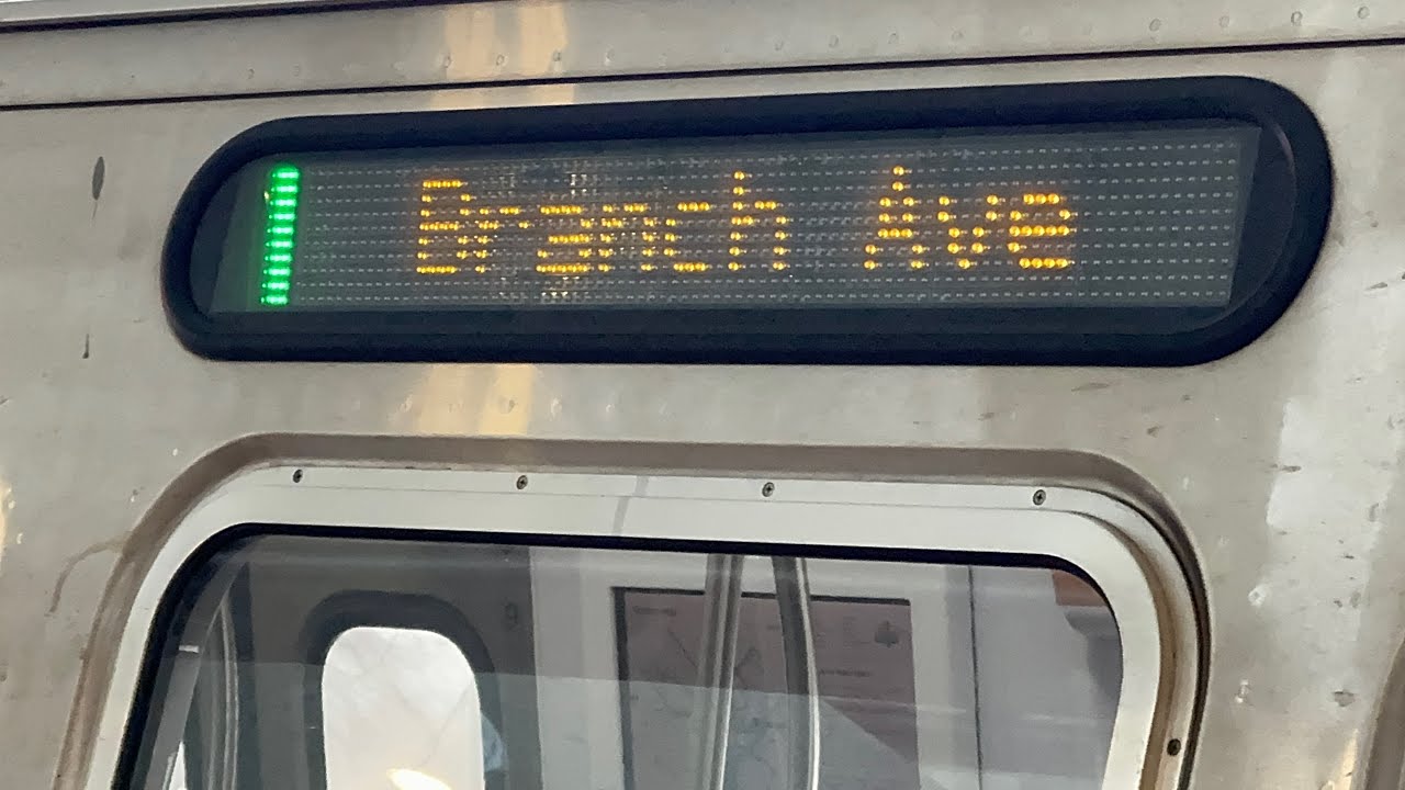 WMATA Subway: Kawasaki 7k Series 🟢Green Line🟢 Train from Greenbelt to Branch Av #2
