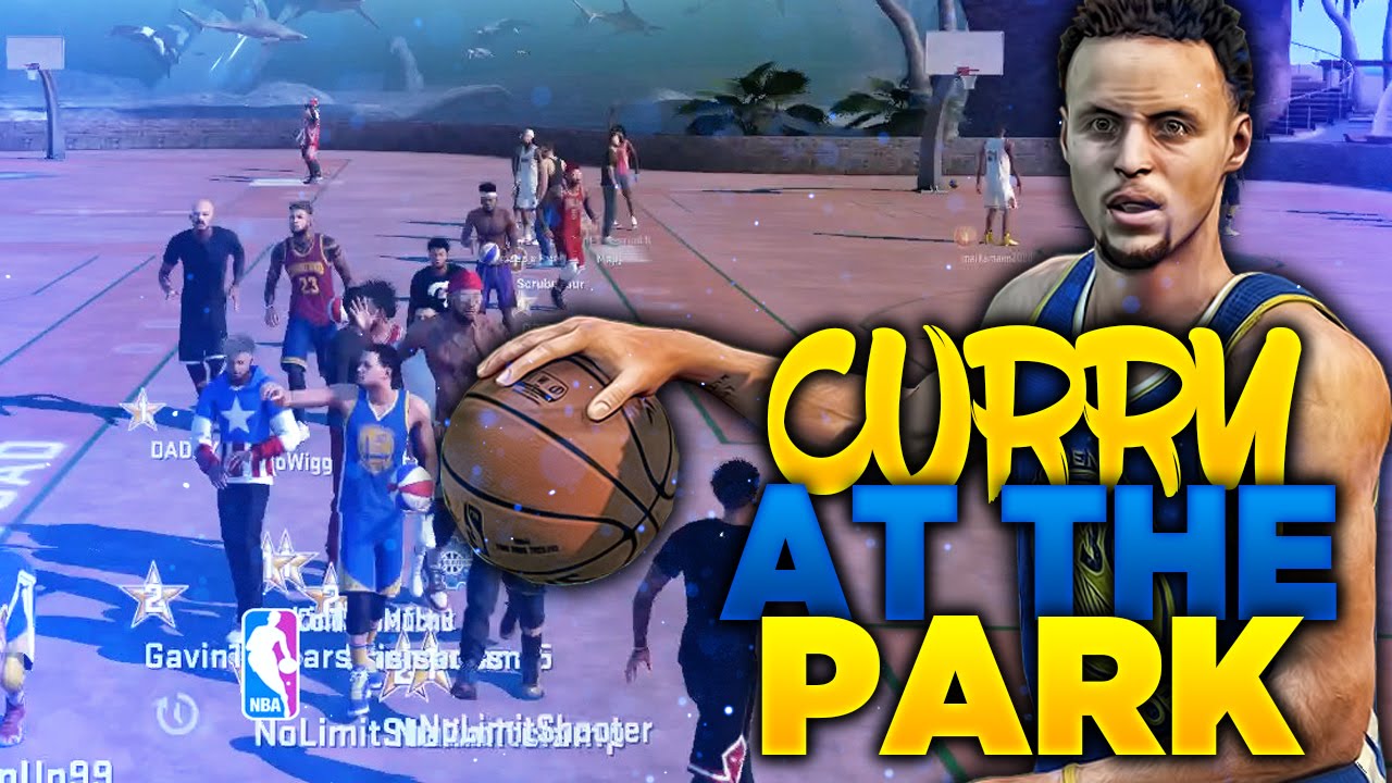2X NBA MVP STEPHEN CURRY HOOPING AT THE PARK | Hitting Unbelievable 3'S | NBA 2K16 MY PARK