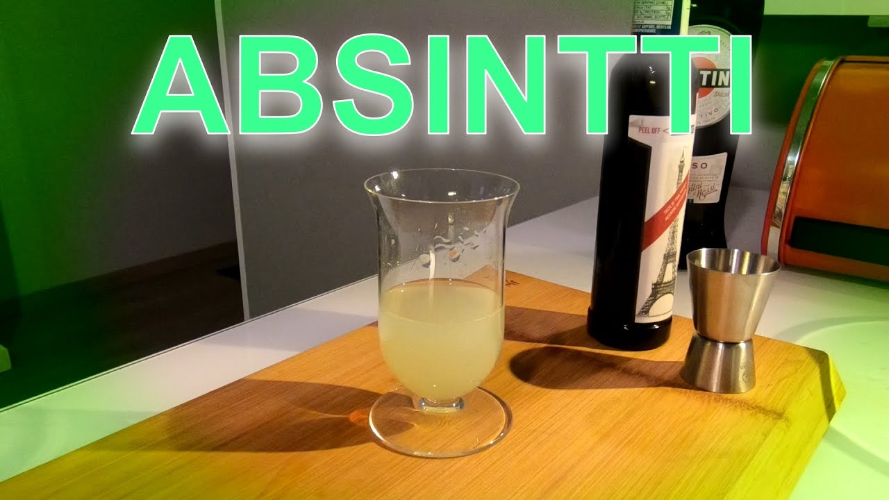 Absintti - kuinka sitä juodaan?