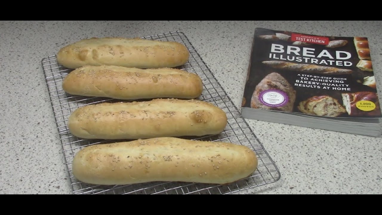 hoagie rolls - it's a sub roll, not a baguette, or is it?! - recipe 30