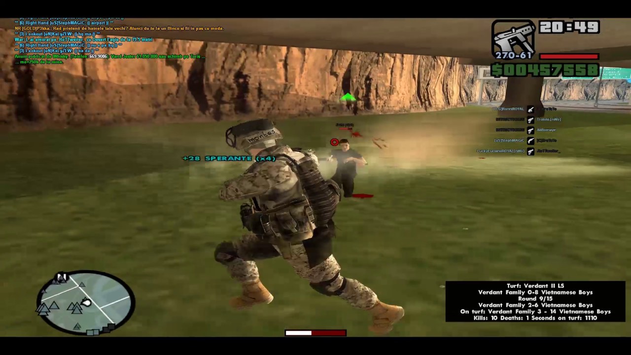 B-Zone Wars #25 UnchiuROYAL - Played on LuckyLuciano