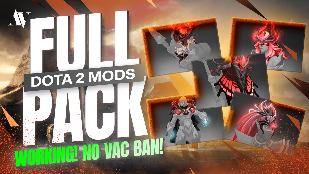 [OUTDATED] FULL PACK | NO VAC | ARCANA + CRIMSON FREE DOTA 2 MODS | Link Download in Description!
