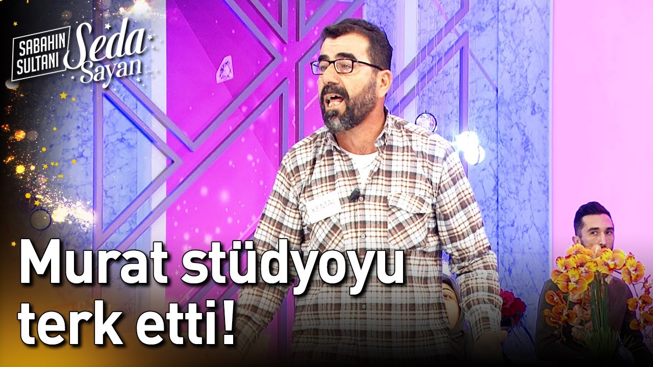 Murat Stüdyoyu Terk Etti! - Sabahın Sultanı Seda Sayan