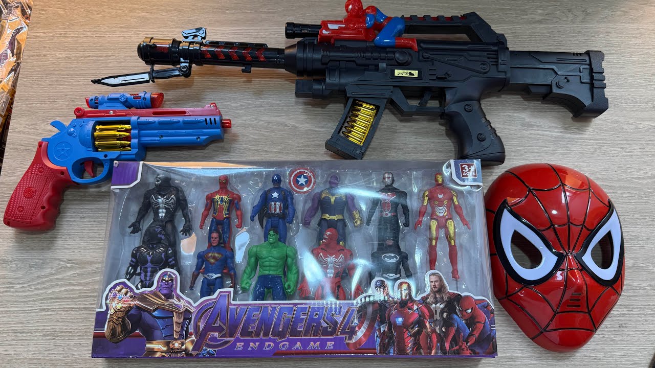 6 Minutes Satisfying With Unboxing Superhero Avengers x tung tung sahur x GTA V superhero | ASMR |