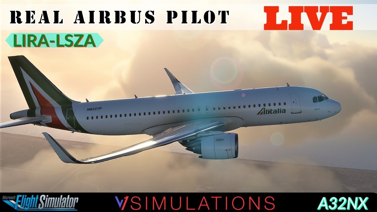 A320 Neo Mod into *Lugano* | Real Airbus Pilot | Short Runway Ops | Flight Simulator 2020