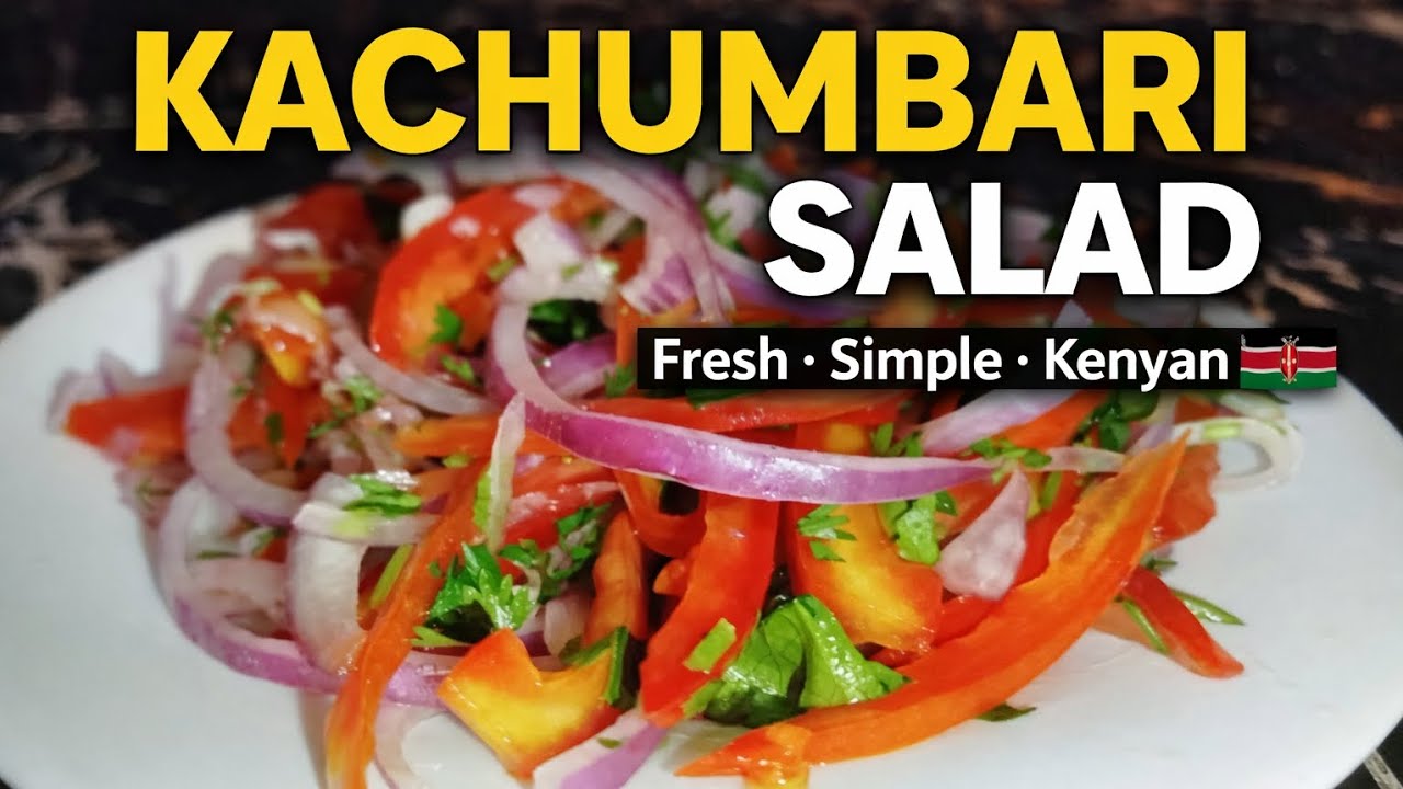Simple Kachumbari Recipe | No Cooking 