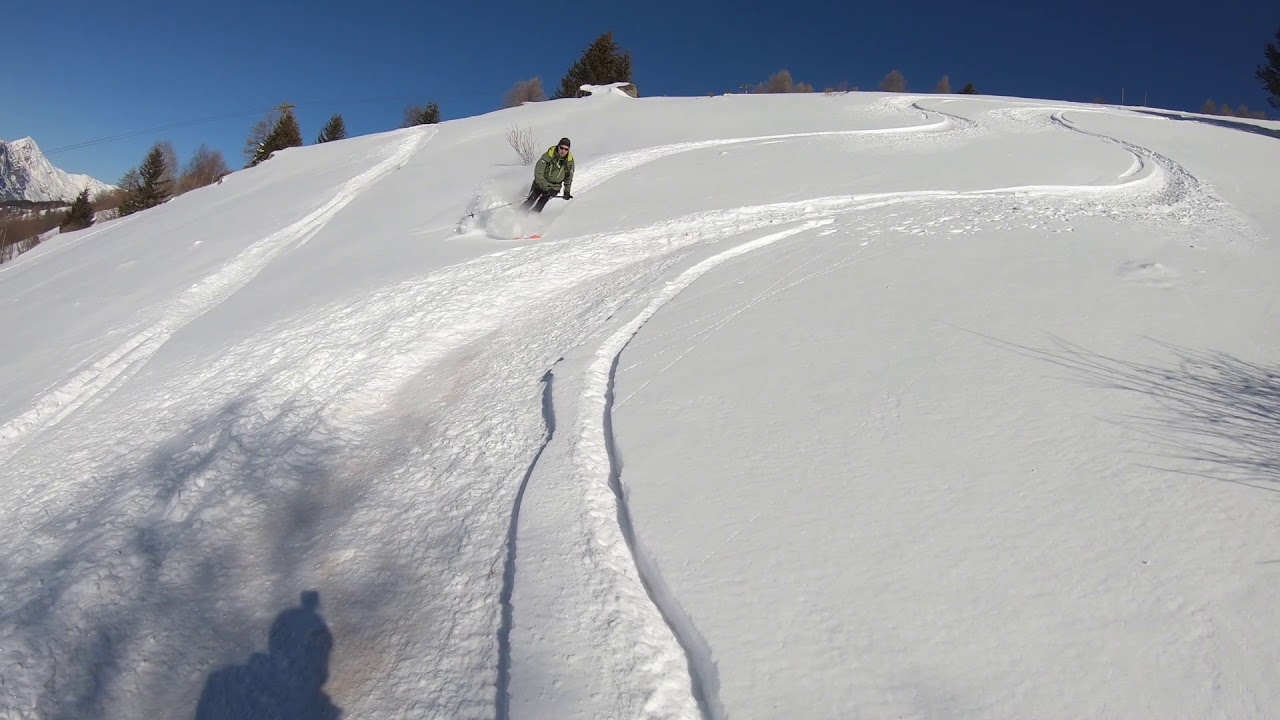 Valloire ski rando avec Pascal   HD 1080p