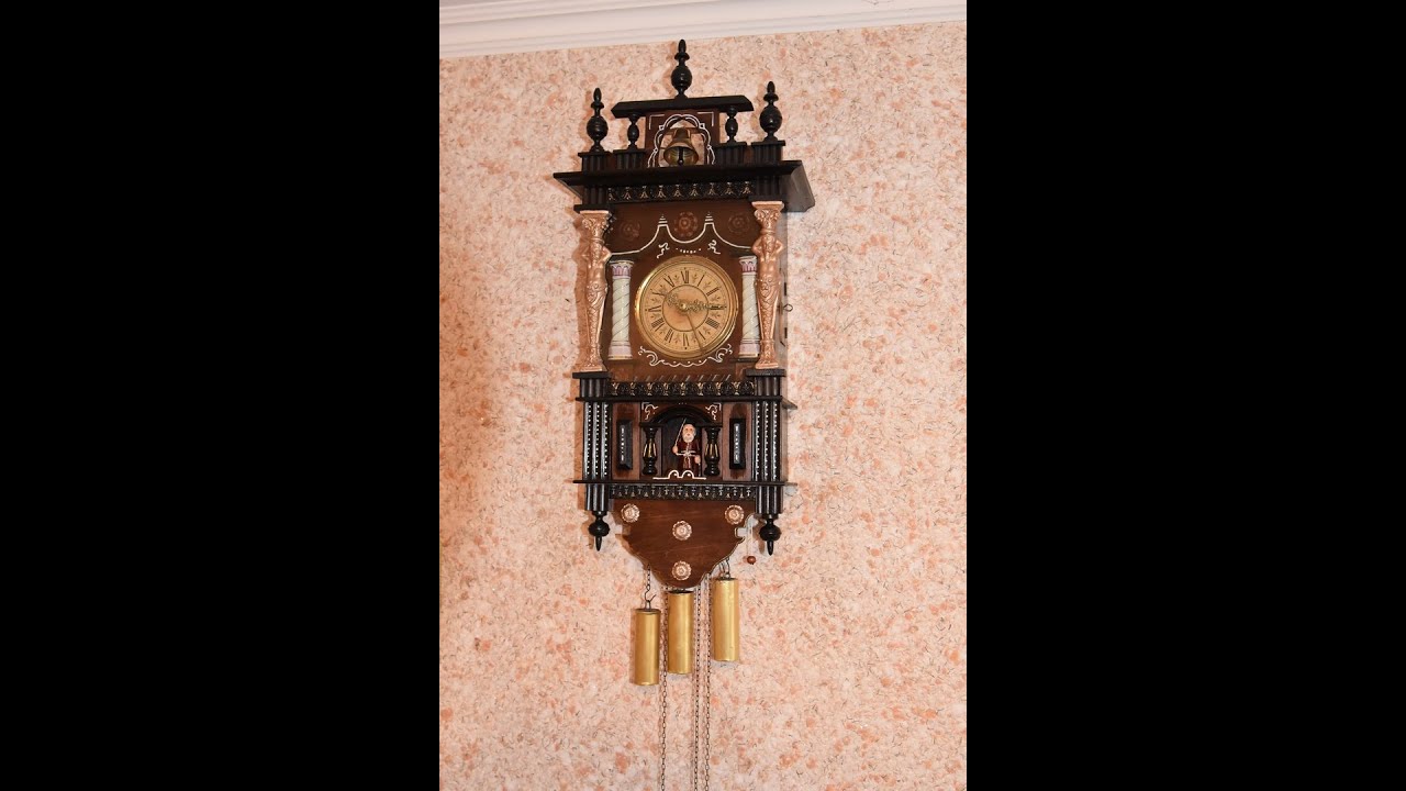 RARE Black Forest Automate Monk Clock with alarm | SALE!