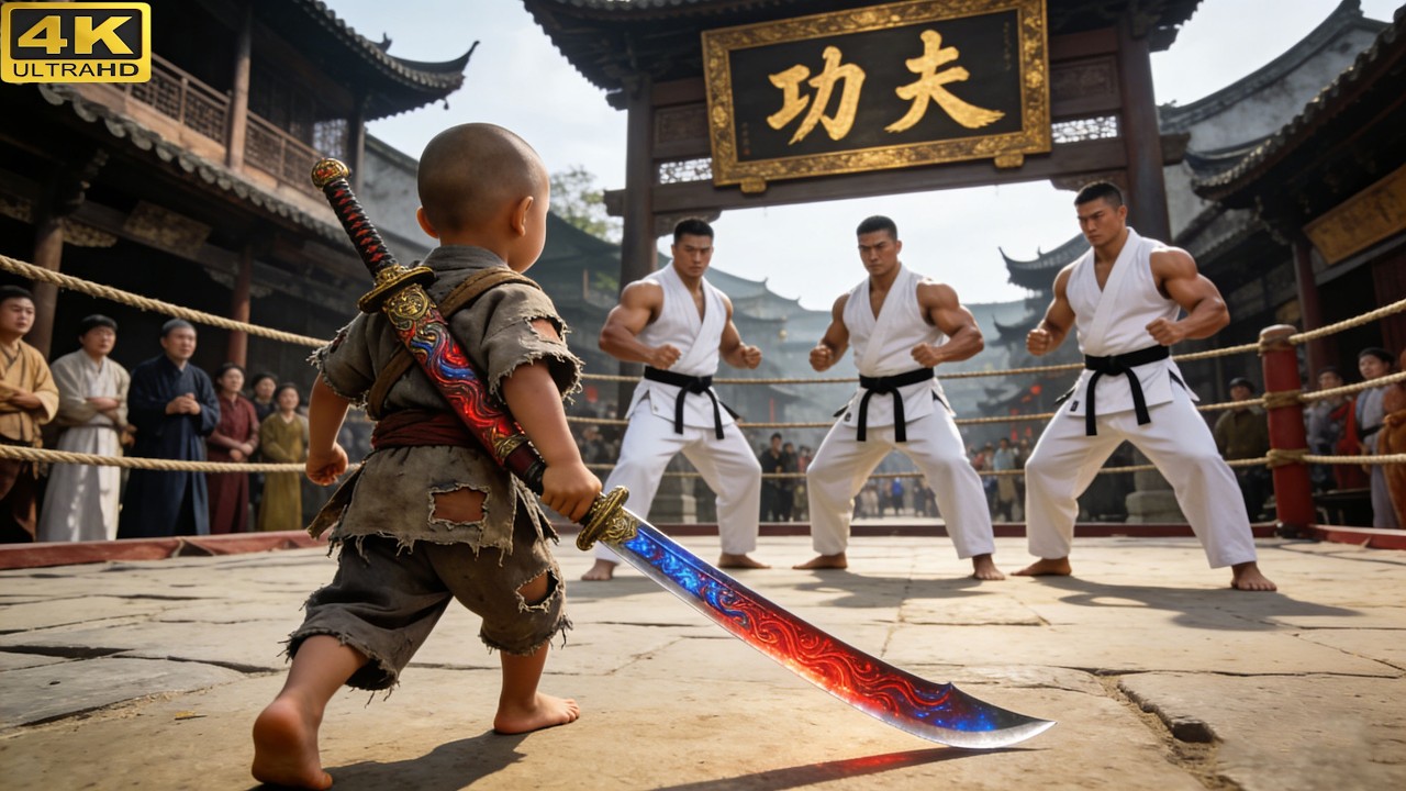 ⚔️【kung fu】被小瞧的廢柴小夥竟是少林武王，一招橫掃數百惡匪⚔️ Kungfu丨Action丨功夫丨動作丨Chinesedrama丨武侠丨中國電視劇