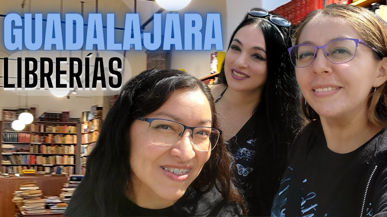 Visitando  LIBRERÍAS en GUADALAJARA| con @Lunaelibri y @SpectraLiz 💜| Gonvill y libros viejos.