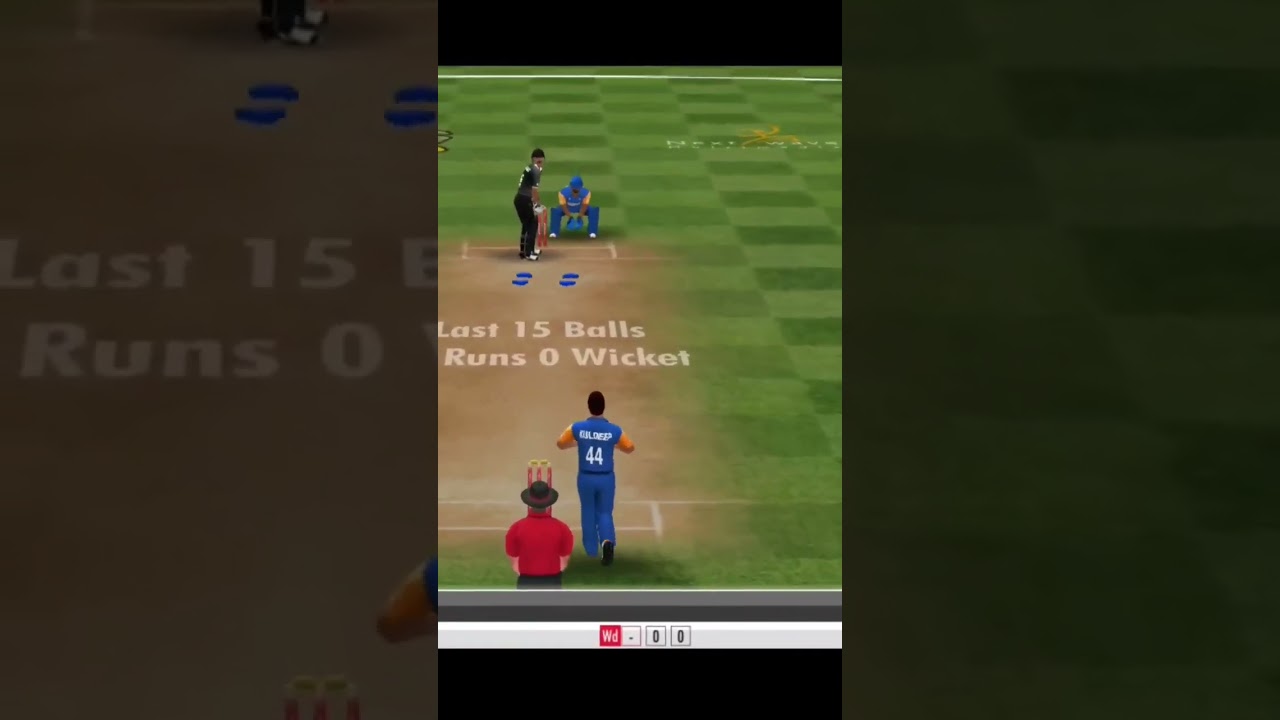 spin ball wicket is easy😳😳 #india #cricket #wcc3 #games #trending