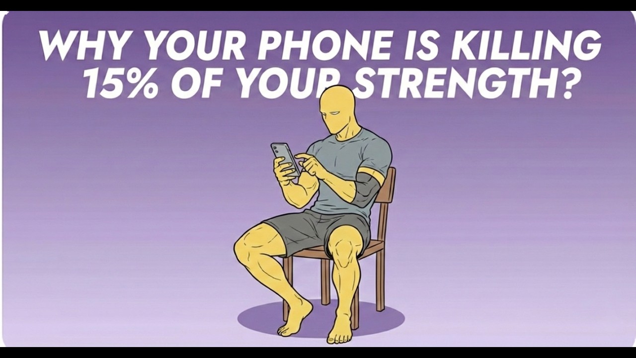Why Your Phone is Killing 15% of Your Strength? #gymmistakes #gymscience #fitnesstips