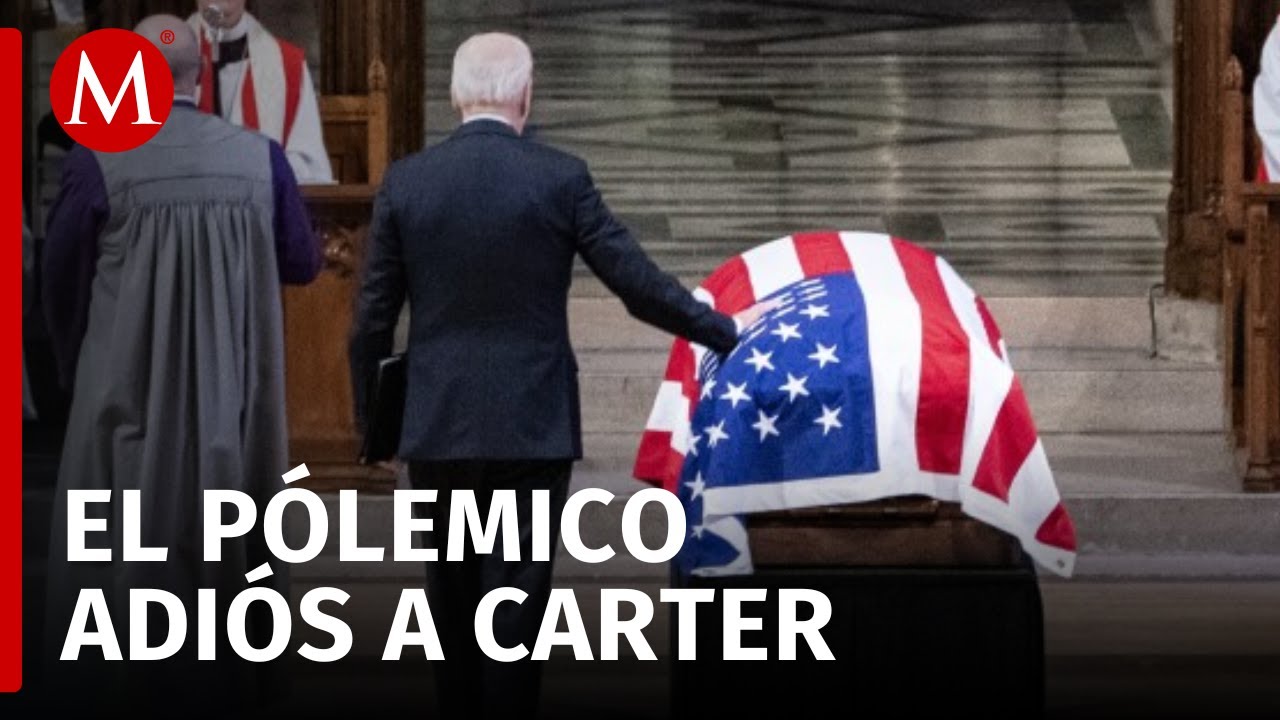 Dan el último adiós a Jimmy Carter, con la asistencia de Barack Obama y Donald Trump