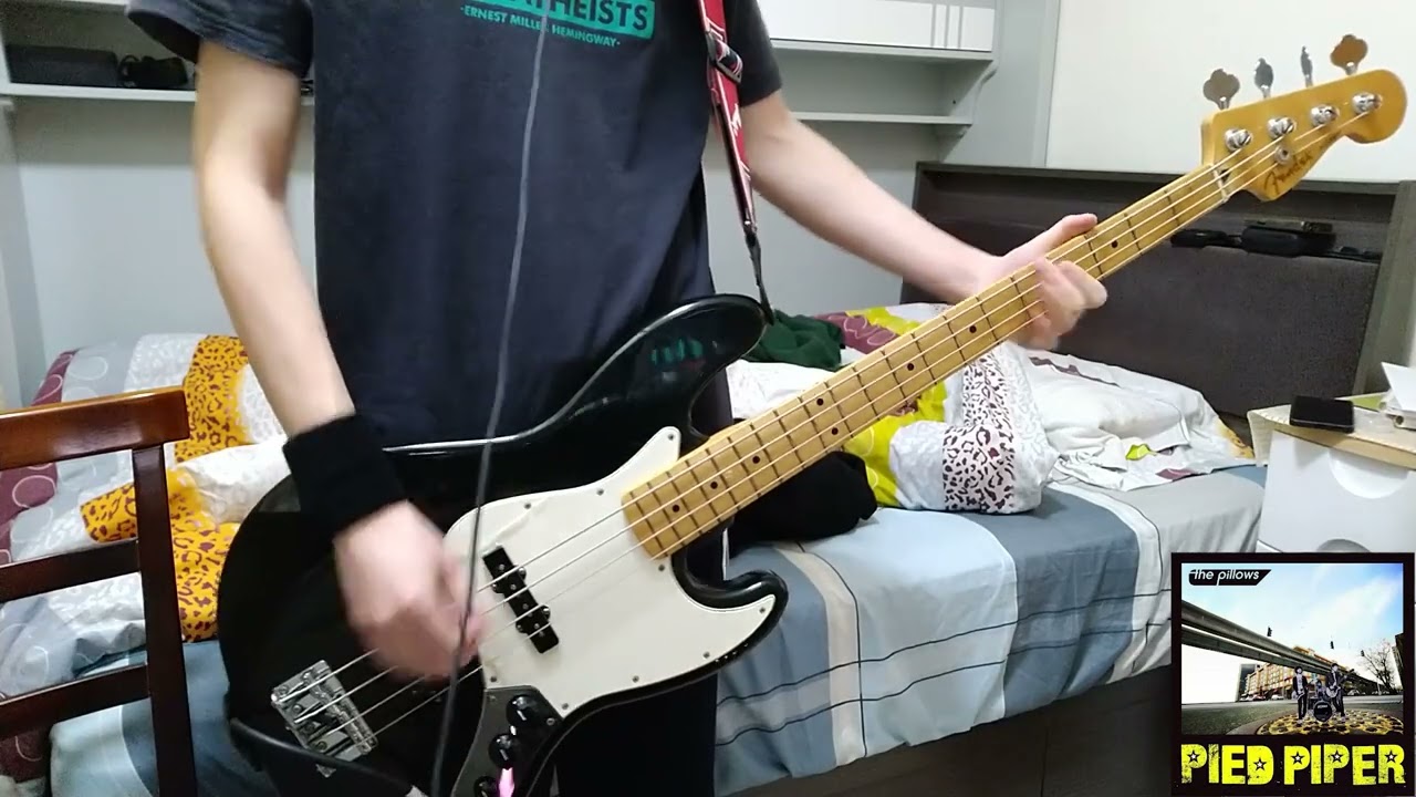 the pillows - Pied Piper (bass cover)