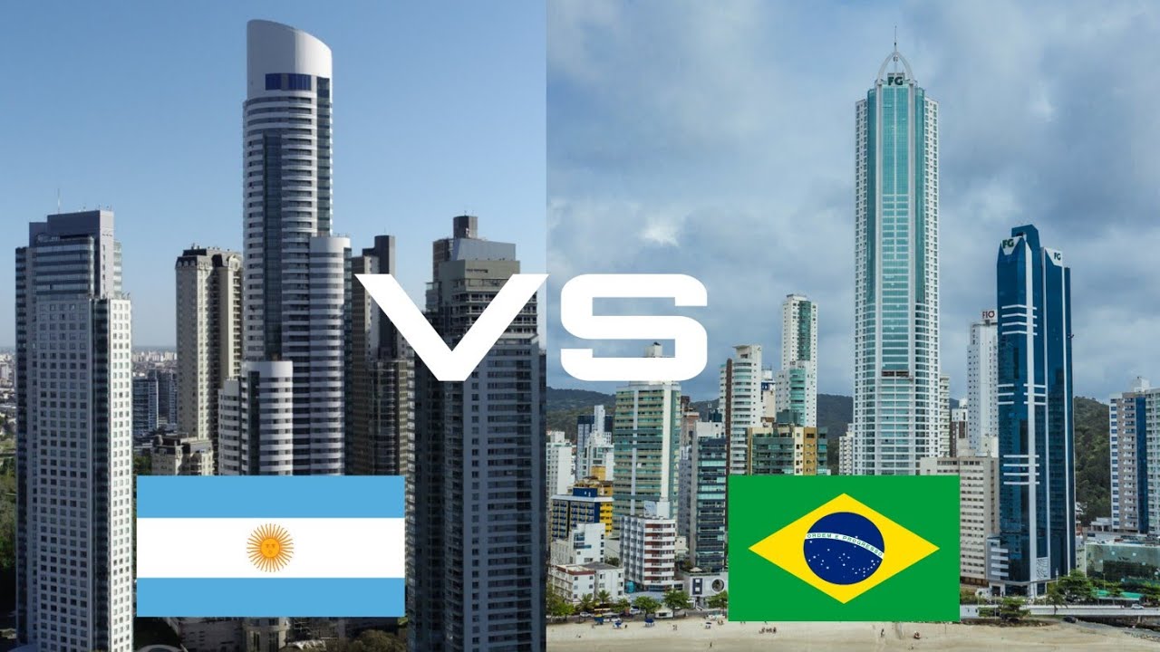 Cidades Brasileiras VS Cidades Sul-Americanas