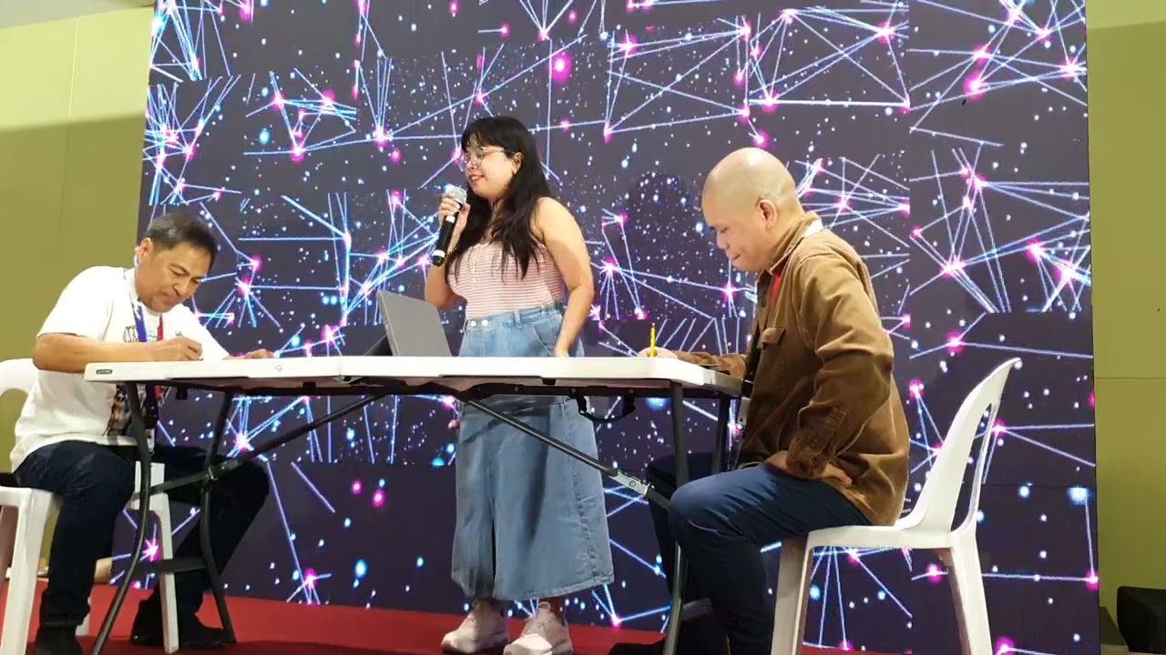 Pol Medina Jr versus Kevin of Tarantadong Kalbo Draw-off at Komiket 2024