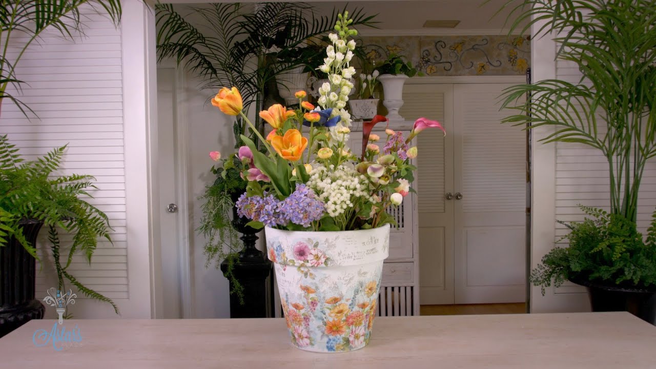 A Spring Garden Floral Design! (Part 1)