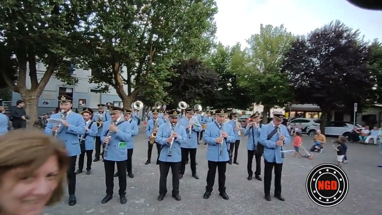 Marcia Candelara Banda di Gioia del Colle 12/8/24 Pescasseroli Concerto per Franco Farias