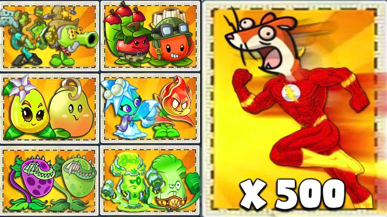 Random 40 Team Plants Vs 400 Ice WEasel Zombies - WHo WIll WIn?
