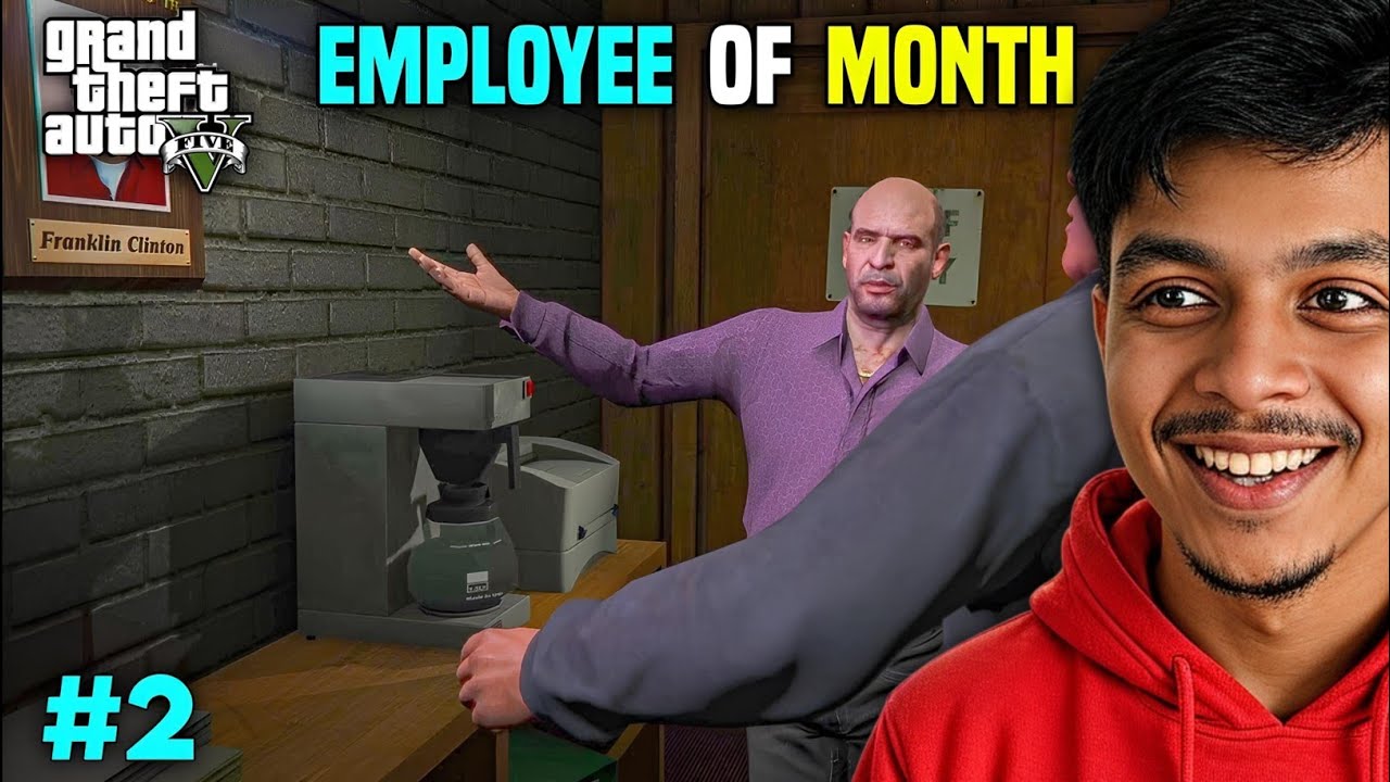 Franklin Became Employee of the Month! | GTA 5 Gameplay #2