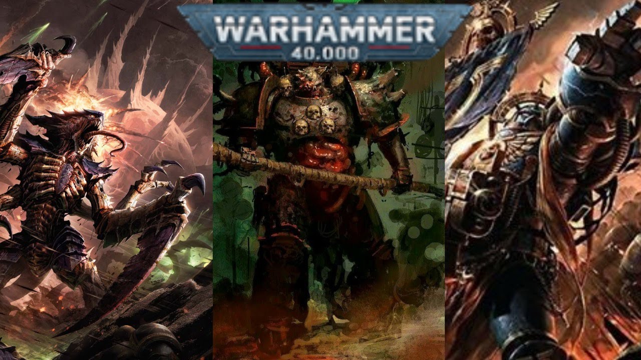 Tyranids Vs Death Guard Vs Space Marines 